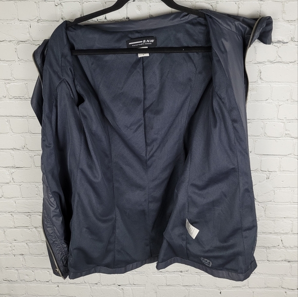 BIANCA NYGARD WEEKEND | zip mesh lined high neck windbreaker light jacket - Picture 3 of 6